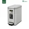 10 Litres Hygienic Soft Close Bin Gator UAE SS95-10