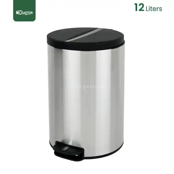 12 litres Hands Free Waste Bin Gator SS87-12