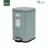 12 litres Steel Step Waste Bin Gator UAE SS93B-12