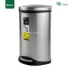 18 litres Stainless Steel Pedal Bin Gator UAE SS56-18