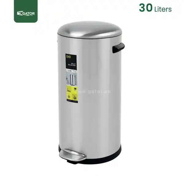 30 litre Heavy Duty Stainless Steel Bin Gator UAE SS46-30