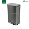 45 Litres Rectangle Soft Close Step Bin Gator UAE SS91-45