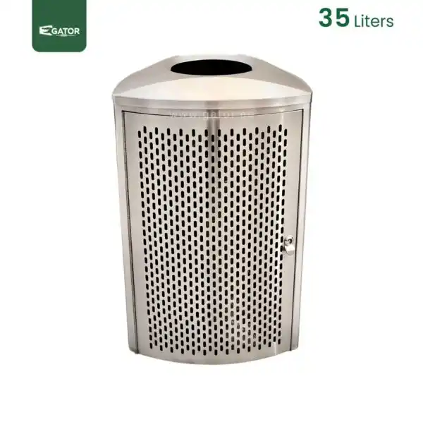 5 litres Outdoor Stainless Steel Bin Gator UAE SS59-35