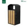 50L Stainless Steel Waste Bin Gator UAE RB29-50