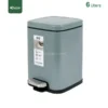 6 litres blue Steel Step Waste Bin Gator UAE SS93B-6