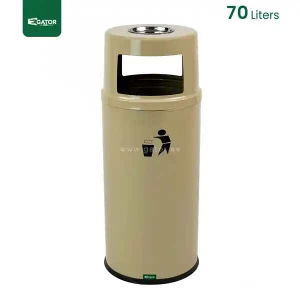 70 litres Heavy Duty Outdoor Ashtray Bin gator UAE RB22-70