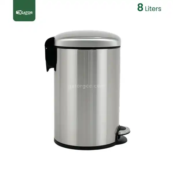 8 litres Stainless Steel Soft Close Bin Gator UAE SS98-8