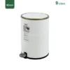 9 Litres Steel Step Waste Bin Gator SS92-9