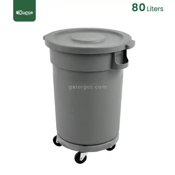 Circular Garbage Bin Gator UAE GC63-80