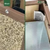 Close Stone Textured Waste Bin Gator UAE SS62
