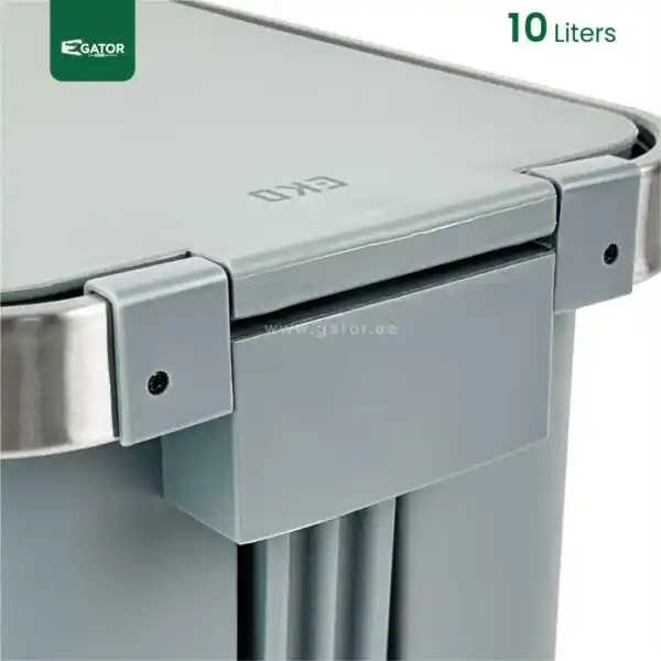 Closer 10L Slim Step Bin Gator UAE EK01