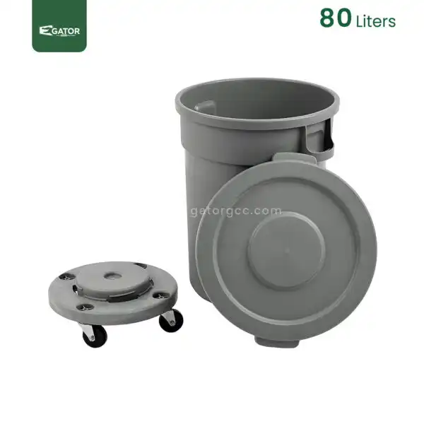 Detail Circular Garbage Bin Gator UAE GC63