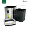Details Fingerprint Proof Open Top Bin Gator SS50