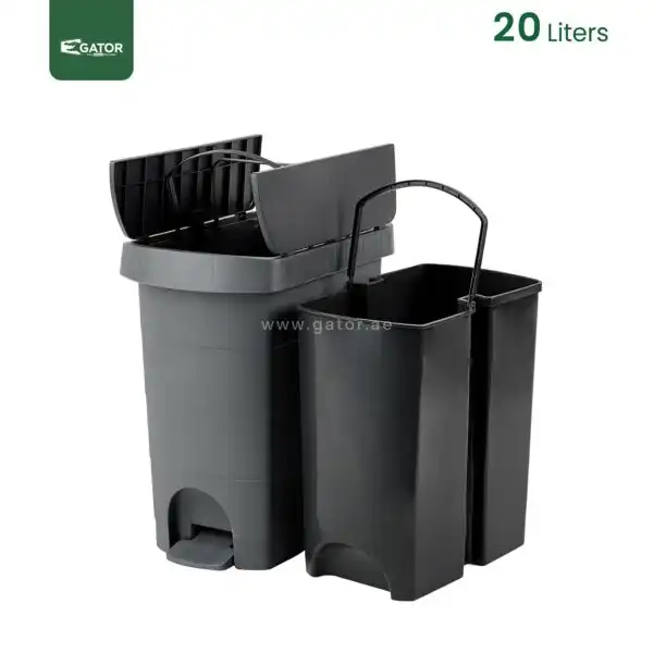 Details Slim Pedal Waste Bin Gator UAE GC09K
