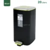EKO Square Step Trash Bin Gator SS71K-20