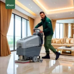 EX04 Excentr Floor Scrubber Dryer Automatic Walk Behind Machine Gator UAE