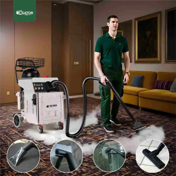 Elsea Steam Combinata Steam Cleaning Machine Gator UAE VM44