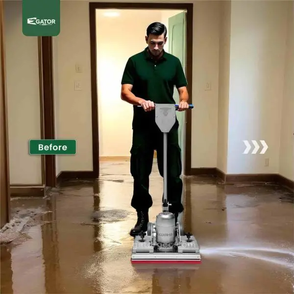 Excentr 55-35 Cleaning Machine Heavy-Duty Floor Deep Cleaning live Gator GCC EX01