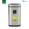 Fingerprint Proof Open Top Bin Gator SS50-12