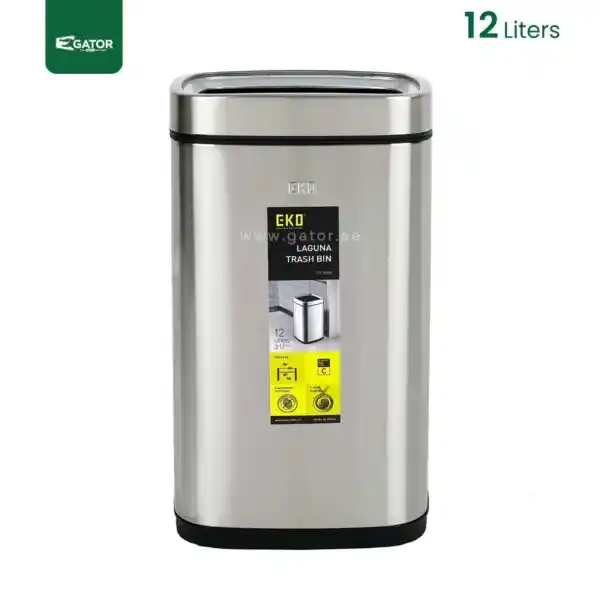 Fingerprint Proof Open Top Bin Gator SS50-12