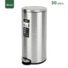 Fingerprint Resistant Pedal Bin Gator UAE SS75-30