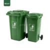 Green Heavy Duty Wheeled Waste Bin Gator UAE GC53G