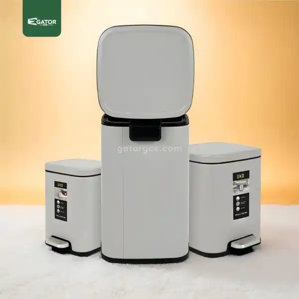 Grey Live group Steel Step Waste Bin Gator UAE SS93S