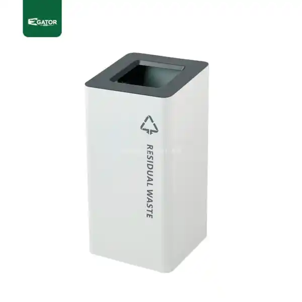 Grey Outdoor Ashtray Recycle Bin Gator UAE RB23A