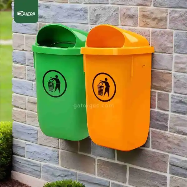 Group Wall Mounted Waste Bin Gator UAE GC40-60