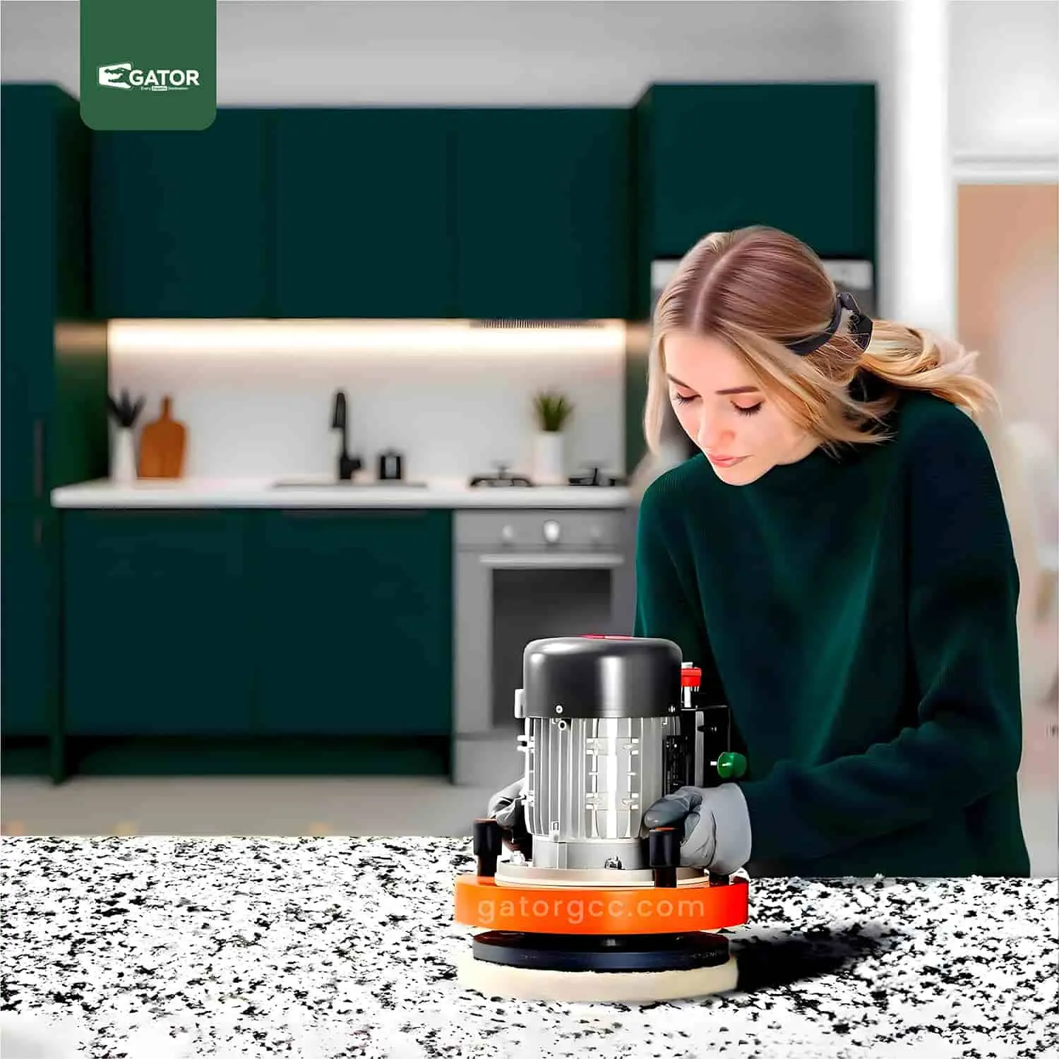 LMA OrbiTop Grinder Machine live Gator UAE LM09