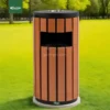 Live 2 Round Outdoor Ashtray Bin Gator UAE RB10