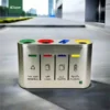 Live 2 Stainless Steel Recycle Bin 120L Gator UAE RB01