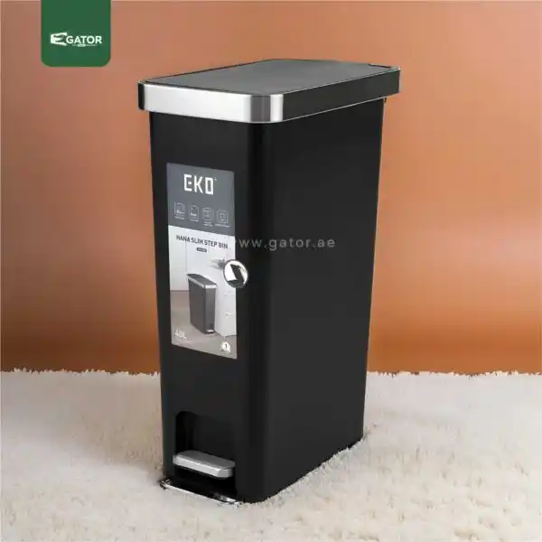 Live 40L Slim Step Bin Gator UAE EK02
