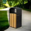 Live 50L Stainless Steel Waste Bin Gator UAE RB29