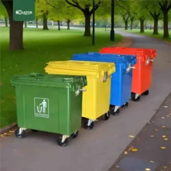 Live 660 Liter Garbage Bin Gator UAE GC49