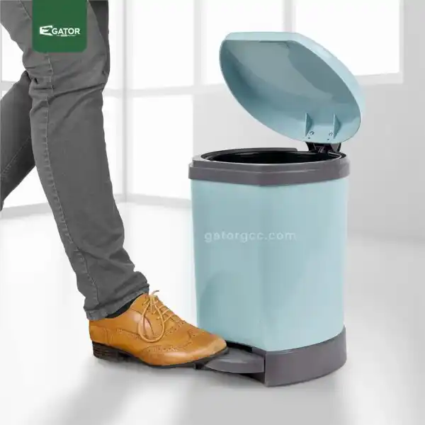 Live Blue 15L Plastic Garbage Bin Gator UAE GC33B