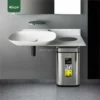 Live Fingerprint Proof Open Top Bin Gator SS50