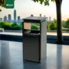Live Metal Coated Trash Bin Gator UAE RB30
