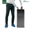 Live Open Top Steel Trash Bin Gator UAE SS31 (1)