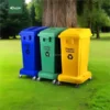 Live Outdoor Metal Recycling Bin Gator UAE GC80