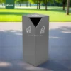 Live Rectangular Outdoor Garbage Bin Gator UAE RB27