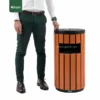 Live Round Outdoor Ashtray Bin Gator UAE RB10