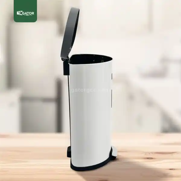 Live Round Step Waste Bin Gator UAE SS86