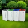 Live Set Outdoor Ashtray Recycle Bin Gator UAE RB23