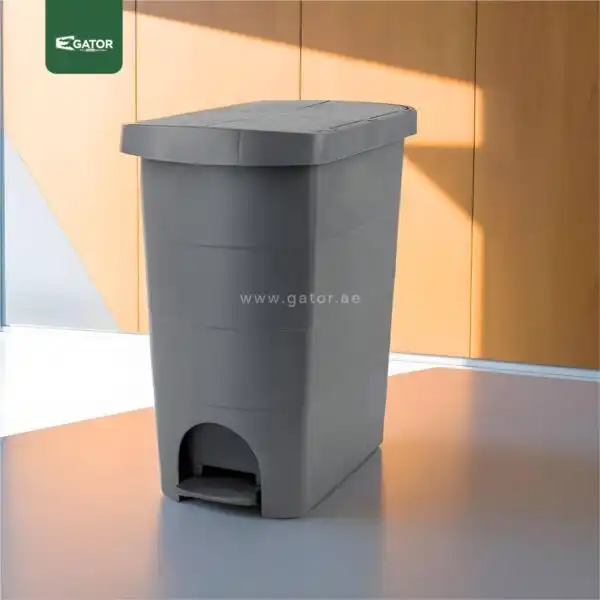 Live Slim Pedal Waste Bin Gator UAE GC09K