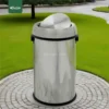 Live Stainless Steel Swing Lid Bin Gator SS19-65