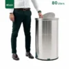 Live Swing Lid Waste Bin Gator SS23-80