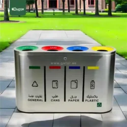 Live Waste Classification Recycle Bin Gator UAE RB01-1