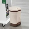 Live beige 15L Plastic Garbage Bin Gator UAE GC33N
