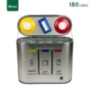Open 4 Compartment Recycling Bin Gator UAE RB02